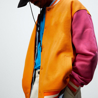 Veste de baseball pour homme YSJY, vente chaude, broderie du logo, style universitaire, couleur personnalisée, vêtement décontracté, veste de baseball