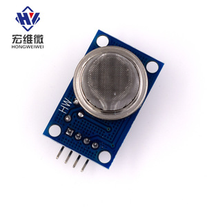 โมดูลเซ็นเซอร์ก๊าซ Hongwei Micro MQ-2 สำหรับตรวจจับก๊าซมีเทน แอลพีจี และก๊าซที่ติดไฟได้ - Product Image 1