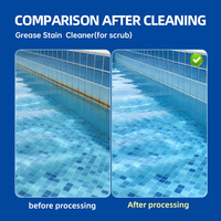 Nettoyant pour taches et huiles de piscine 1L Liquide pour carrelage, revêtement vinyle, acrylique Élimine rapidement la graisse Écologique Biodégradable Fabrication OEM