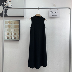 Quần Áo Các Nhà Sản Xuất Tùy Chỉnh Đơn Giản Dệt Kim Cộng Với Kích Thước Của Phụ Nữ Quần Áo Mùa Đông Áo Len Giản Dị Tank Tops Ăn Mặc - Product Image 6