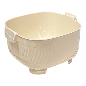 Évier double couche pour légumes avec panier de drainage en matériau PET, passoire de cuisine pour fruits et légumes - Product Image 5
