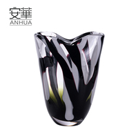 Dekorasi rumah Modern vas kaca buatan tangan kecil bunga besar desain dekorasi pernikahan buatan tangan