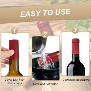 Película de PVC Termoencogible para Sellado, Color Personalizado, Logotipo, Tapón para Botellas de Vino, Sello Termoencogible - Product Image 6