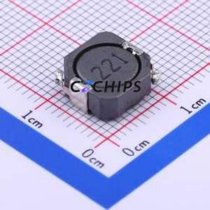 SMDRH104R-221MT ตัวเหนี่ยวนำไฟฟ้าแบบ SMD, ขนาด 10.4x10.3 มม. ( ค่าความเหนี่ยวนำ: 220uH ) ( ความแม่นยำ: 20% กระแสไฟฟ้าที่กำหนด: 700mA ) - Product Image 1