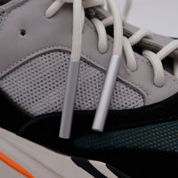 Embout de lacet en cuivre mat à dessus plat, tube long, extrémité fermée, unisexe, O-MAK, pour baskets décontractées, chaussures de skateboard, accessoire décoratif