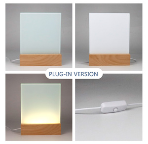 Tùy chỉnh thăng hoa in ấn Led hình ảnh khung Tempered <span class=keywords><strong>Glass</strong></span> Led khung ảnh với LED ánh sáng - Product Image 4