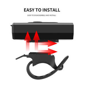 Luz LED para Bicicleta de 1000 Lúmenes, Recargable por USB Tipo-C, Faro Delantero para Ciclismo, Linterna para Montaña y Carretera, Accesorios para Bicicleta - Product Image 6