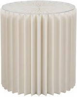 Support à gâteau cylindrique pliable, colonne décorative pour fêtes, mariages et événements, design élégant pour des présentoirs de table raffinés