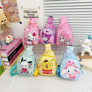 Модная дорожная сумка, детская нагрудная сумка, милая детская сумка с героями мультфильмов, новый кошелек для монет, детская сумка для детей 3-5 лет, детская сумка через плечо - Product Image 1
