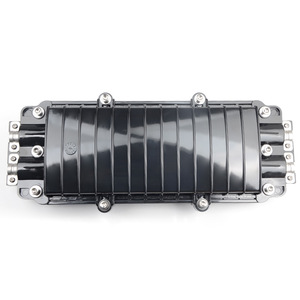 24/48 lõi ngang D Loại sợi quang mối nối bao vây 2 đầu vào/đầu ra không thấm nước Doanh đóng cửa hộp ABS PC vật liệu hợp kim - Product Image 5