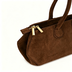 <span class=keywords><strong>Sac</strong></span> à bandoulière long en <span class=keywords><strong>cuir</strong></span> suédé vintage avec logo personnalisé BSCI, <span class=keywords><strong>sac</strong></span> à <span class=keywords><strong>main</strong></span> hexagonal pour femmes - Product Image 2