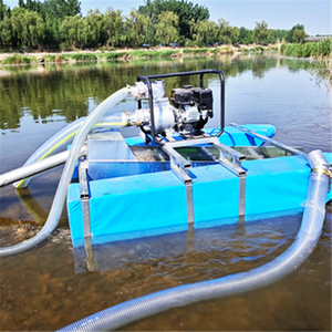 Siphon de 4 pouces pour bateau panoramique en or Moteur diesel pour sable de rivière Machine d'extraction de l'or Produit d'aspiration Laveuse de sable - Product Image 3