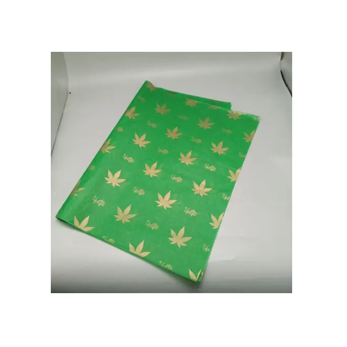 Packaging Papers Stripe Bouquet Florist Supplies Gift Maple leaf wrapping paper