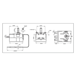 Termostato arcoíris de alta calidad, impresionante, de 0 a 120 grados Celsius, piezas y accesorios para instrumentos - Product Image 5