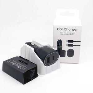 <span class=keywords><strong>Cargador</strong></span> <span class=keywords><strong>de</strong></span> Coche USB C <span class=keywords><strong>Original</strong></span> <span class=keywords><strong>de</strong></span> 45 W y 5 A, Carga Súper Rápida PD, Puertos Duales, <span class=keywords><strong>Cargador</strong></span> <span class=keywords><strong>de</strong></span> Coche TIPO C <span class=keywords><strong>de</strong></span> 45 W y 15 W para <span class=keywords><strong>Samsung</strong></span> EP-L5300 - Product Image 2