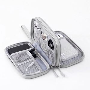 YS18 Organizador de Accesorios Electrónicos, Bolsa de Viaje para Cables, Estuche de Almacenamiento para Cable, Cargador, Disco Duro, Auriculares - Product Image 2