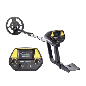 Detector de Metales con Bobina de Búsqueda de 25 cm, Plástico Negro, Uso para Adultos, Pantalla Digital, Sensibilidad Ajustable - Product Image 1