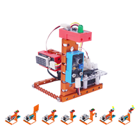 Kit robotique STEM Weeemake DIY, robot télécommandé Green World ESP32 pour l'apprentissage du Python, planches éducatives pour les créateurs