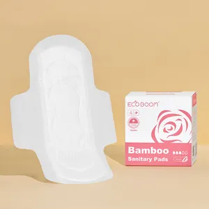 OEM ODM supplier disposable menstruation biodegradable menstrual pad organic cotton sanitary napkin