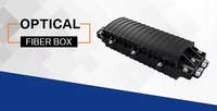 Essential 1550nm FTTH Network Underground Telecom Domo aéreo Cable de fibra óptica Caja de cierre de empalme de junta RJ45 para 120km óptico