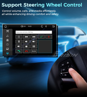 Autoradio 9 pouces pour VW Sharan Jetta Seat Skoda, livraison gratuite UE, unité principale Linux, CarPlay sans fil, Android Auto, GPS Navi, DSP