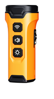 Ultraschall-Hundeabwehrgerät 2000mAh Wiederaufladbare Batterie Typ-C 5 Ultraschallmodi IPX7 Wasserdicht 1 Jahr Garantie Vibration und Ton
