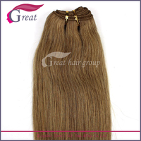 Extensions de cheveux Remy russes de haute qualité, invisibles, nouées à la main, lisses, 12A, à trame unique