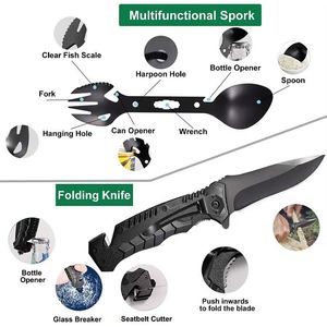 Outdoor Survival Gear Kit 16 in 1 Camping Accessories Kit Professional Emergency Survival Kit for Camping - Product Image 6