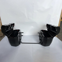 Racepro universel noir moto 23L valises latérales sacoches côté queue boîte supérieure boîte à bagages pour réservoir BWS en vente