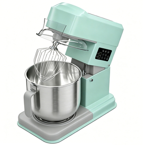 Nueva Batidora Planetaria Comercial 3 en 1 con Tazón <span class=keywords><strong>de</strong></span> Acero Inoxidable <span class=keywords><strong>de</strong></span> 7L para Leche Fresca, Crema y Harina, Ideal para Mezclar Masa y Repostería - Product Image 2