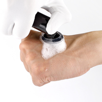 Bouteille vide en plastique avec pompe mousseuse pour désinfectant pour les mains, nettoyant pour cils, crème de douche, gel douche, savon liquide pour les mains – 100 ml, 150 ml, 250 ml