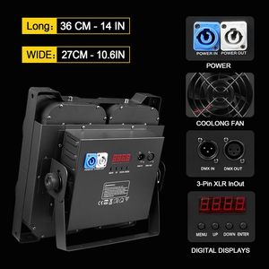 Venta al por mayor 4*100W COB Blinder Light 4 ojos blanco cálido y blanco frío COB Par Light DMX512 para escenario <span class=keywords><strong>teatro</strong></span> concierto audiencia luces - Product Image 5