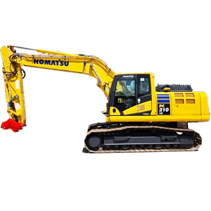 Vente Flash : Excavatrice d'occasion Komatsu PC210 PC210LC d'origine japonaise, haute qualité, 20-21 tonnes, avec brise-roche, certifiée CE - Product Image 1
