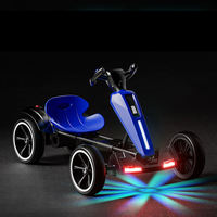 Kart électrique pour enfants style F1, kart pour enfants, voiture électrique à quatre roues, voiture télécommandée, jouet pour enfants de 2 à 4 ans, voiture avec lumières et musique