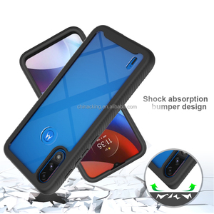 Armure robuste hybride 2 en 1, pièce + TPU, étui résistant aux chocs pour <span class=keywords><strong>Moto</strong></span> G9 Plus <span class=keywords><strong>G8</strong></span> Power <span class=keywords><strong>Lite</strong></span> One Fusion Plus G 5G Power 2021 - Product Image 3
