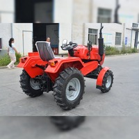 Tractores Agrícolas de Ruedas de 12HP, 15HP, 18HP, 20HP, 25HP, 30HP, Mini Tractor Agrícola Compacto para Jardinería y Agricultura