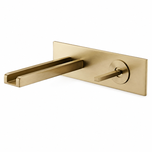 Grifo de Lavabo Moderno de Lujo en Latón - Grifo para Baño - <span class=keywords><strong>Grifos</strong></span> para Baño con Acabado Cromado, Accesorios Sanitarios Ecológicos - Product Image 1