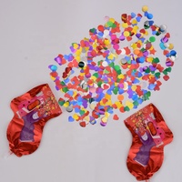 Pistolet gonflable en forme de pistolet à confettis, pistolet à feu d'artifice, jouet pour mariage, fête d'anniversaire, pistolet à fleur de fumée gonflable, nouvelle collection