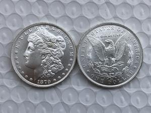 Groothandel 96 Stuks Set 1878-1921 Glanzende Morgan Verzilverde Reproductie Decoratieve Herdenkingsmunten - Product Image 2