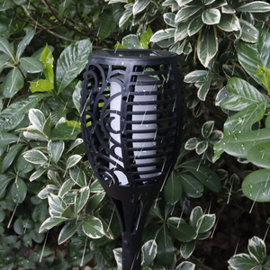 Antorcha parpadeante de baile Led para jardín al aire libre, bolardo de luces LED solares para césped, luz <span class=keywords><strong>Solar</strong></span> impermeable montada en el suelo - Product Image 5
