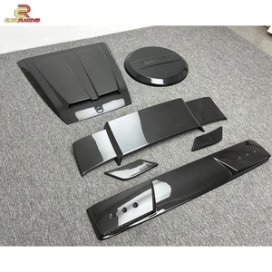 Cubierta de Repuesto para Rueda Trasera con Alerón de Techo de Fibra de Carbono Estilo B para Mercedes Benz Clase G W464 G63 AMG G500 G550 2019-2024 - Product Image 3