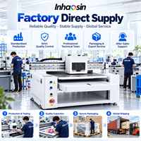 Printer Inkjet UV Presisi Stabil 6090 dengan Rel Pemandu Senyap untuk Pencetakan Papan Iklan dan Keramik