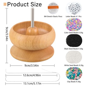 JOYFFO Upgrade <strong>Bead</strong> <strong>Spinner</strong> Quick Stringing Manual Operated Tool Surprise Gift Pack Jewelry Making Jewelry Tools Equipment - Product Image 4