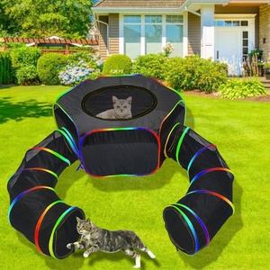 Tente pour lapin respirante d'extérieur, pop-up, en maille Oxford, avec fond, parc pour animaux de compagnie, clôture portable pour lapins, cochons d'Inde, hamsters - Product Image 1