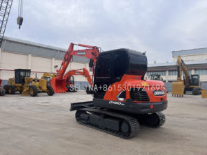 Mini pelleteuse d'occasion Doosan DX60 en bon état et avec de faibles heures de travail - Product Image 3