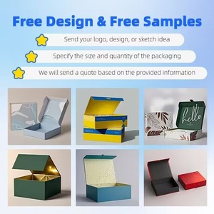 Caja de Cartón Negra de Lujo con Tapa Abatible, Ecológica, Resistente, con Cierre Magnético, Logotipo Personalizado, Grabado en Cuatro Colores - Product Image 5