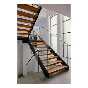 <span class=keywords><strong>Escalera</strong></span> de Madera de <span class=keywords><strong>Dos</strong></span> Lados con Peldaños Abiertos para Interiores, Producto Nuevo - Product Image 6