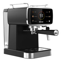 Machine à café expresso Aifa 6-en-1 Mousseur à lait automatique intégré, machine à espresso, cappuccino et latte Réservoir d'eau amovible