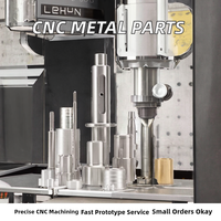Pièces métalliques en laiton anodisé noir, fabrication CNC, services de prototypage rapide, fraisage POM pour kits et pièces métalliques