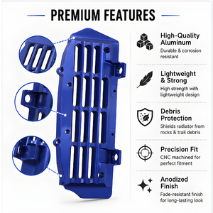 Grille de protection de radiateur pour motocross EXC EXC-F SXF Husqvarna TC FC TE FE 150 250 300 350 <span class=keywords><strong>450</strong></span> 2019-2020 2021 <span class=keywords><strong>2022</strong></span> 2023 2024 - Product Image 2
